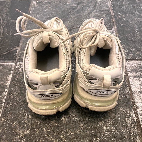 White Balenciaga Track Runners - Picture 4 of 7